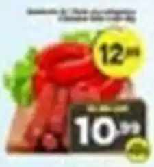 Amarelinha supermercados Pimentão vermelho oferta