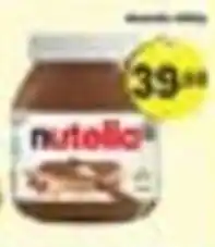 Amarelinha supermercados Nutella oferta