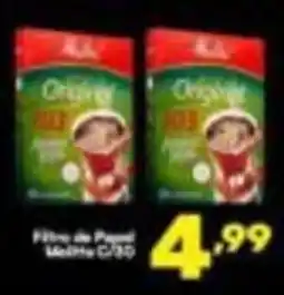 Barracão Supermercado Filtro de Papel Molhado C/30 oferta