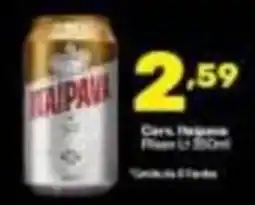 Barracão Supermercado Cerveja Itaipava oferta