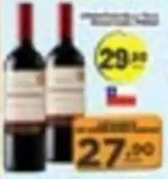 Amarelinha supermercados Vinho tinto oferta
