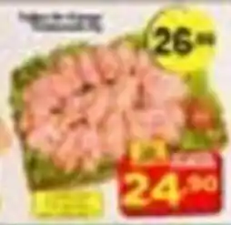 Amarelinha supermercados Frango cortado oferta