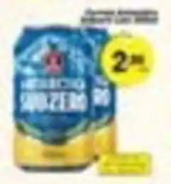Amarelinha supermercados Bebida zero oferta