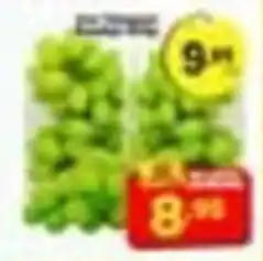 Amarelinha supermercados Uva verde oferta