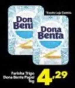 Barracão Supermercado Farinha Trigo Dona Benita Papel oferta