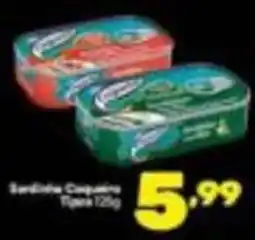 Barracão Supermercado Sardinha Coqueira oferta