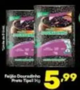 Barracão Supermercado Feijão Douradinho Preto Tipo 1 oferta