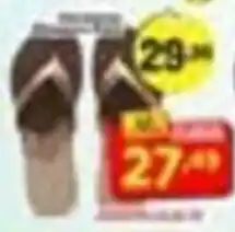 Amarelinha supermercados Chinelo oferta