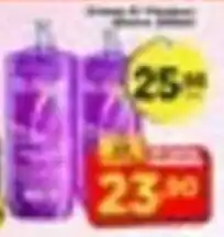 Amarelinha supermercados Shampoo e condicionador oferta