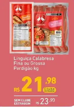 Extrabom Supermercados Linguiça Calabresa Fina ou Grossa oferta