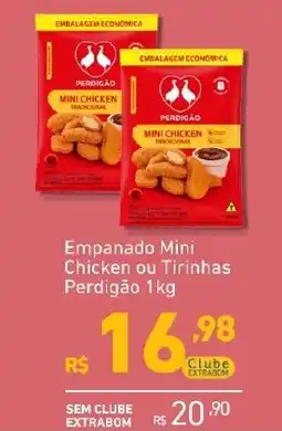 Extrabom Supermercados Empanado mini chicken ou tirinhas oferta
