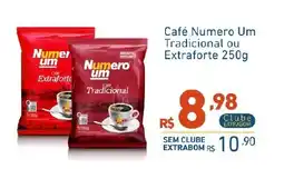Extrabom Supermercados Café Numero Um Tradicional ou Extraforte oferta