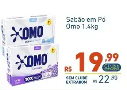 Extrabom Supermercados Sabão em Pó Omo 1,4kg oferta