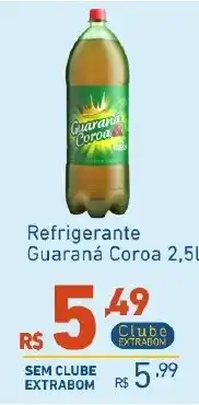 Extrabom Supermercados Refrigerante Guaraná Coroaa oferta