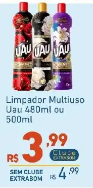 Extrabom Supermercados Limpador Multiuso Uau oferta