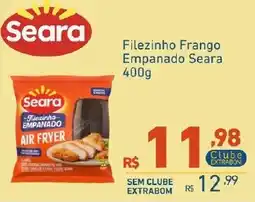 Extrabom Supermercados Filezinho Frango Empanado Seara oferta