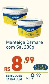 Extrabom Supermercados Manteiga Damare com Sal oferta