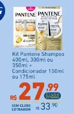 Extrabom Supermercados Kit Pantene Shampoo oferta