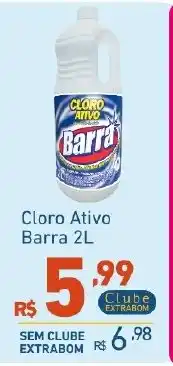 Extrabom Supermercados Cloro Ativo Barra oferta
