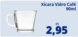 Mercadinho Piratininga Xícara Vidro Café oferta