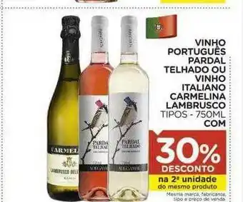 Vinho Português Pardal Telhado Ou Vinho Italiano Carmelina Lambrusco