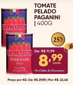 Pais e Filhos Supermercados Tomate pelado paganini oferta