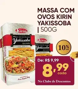 Pais e Filhos Supermercados Massa com ovos kirin yakissoba oferta