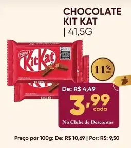 Pais e Filhos Supermercados Chocolate kit kat oferta