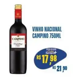 Sempre Vale Supermercados vinho nacional campino oferta