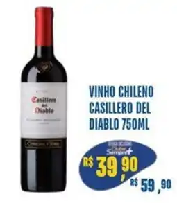 Sempre Vale Supermercados Vinho chileno casillero del diablo oferta