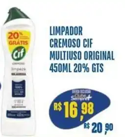 Sempre Vale Supermercados Limpador cremoso cif multiuso original oferta