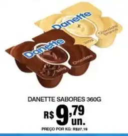 Supermercados Alvorada Danette sabores oferta