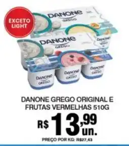 Supermercados Alvorada Danone grego original e frutas vermelhas oferta