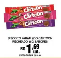 Supermercados Alvorada Biscoito parati zoo cartoon oferta