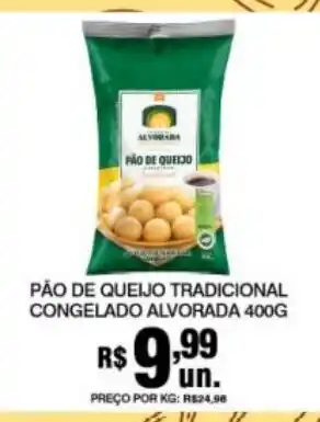 Supermercados Alvorada Pão de queijo tradicional oferta
