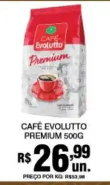 Supermercados Alvorada Café evolutto premium oferta