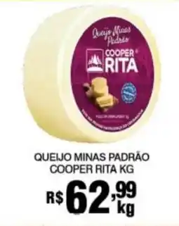 Supermercados Alvorada Queijo Minas Padrão Cooper Rita Kg oferta