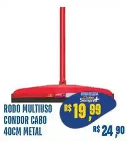 Sempre Vale Supermercados rodo multiuso condor cabo 40cm metal oferta
