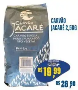Sempre Vale Supermercados Carvão jacaré oferta