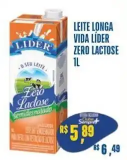 Sempre Vale Supermercados Leite longa vida líder zero lactose oferta