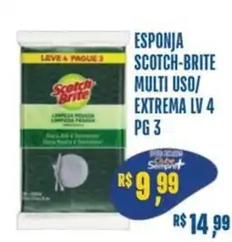 Sempre Vale Supermercados Esponja scotch-brite multi uso/ extrema lv 4 oferta