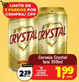 Safra Supermercados Cerveja crystal oferta