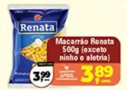 Safra Supermercados Macarrão renata oferta