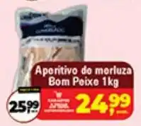 Safra Supermercados Aperitivo de merluza bom peixe oferta