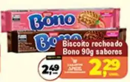 Safra Supermercados Biscoito recheado bono sabor oferta