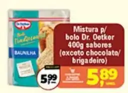 Safra Supermercados Mistura p/ bolo Dr. Oetker oferta