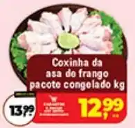 Safra Supermercados Coxinha da asa de frango oferta