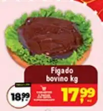 Safra Supermercados Figado bovino kg oferta