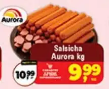 Safra Supermercados Salsicha aurora kg oferta