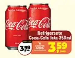 Safra Supermercados Refrigerante Coca-Cola lata oferta